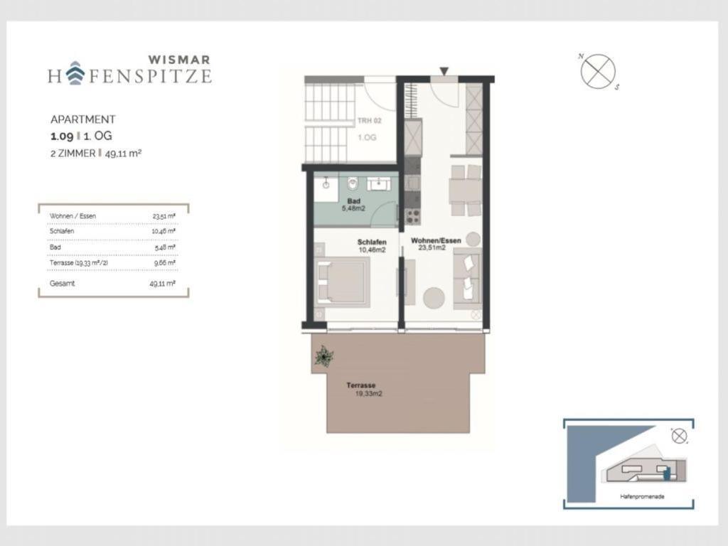 Apartament Hafenspitze App 09 Wißmar Zewnętrze zdjęcie